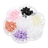 Ieron Bunte Schleife Nail Art Strass Kristall 3D Schleife Nail