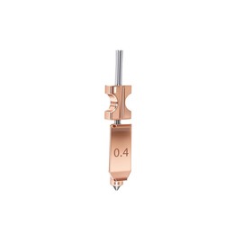 Upgraded 0.4MM Integrated Adventurer 5X Nozzle for Flashforge AD5X 3D Printer Extruder Hotend Heating Block Part, Fast Installation Print Head,Balanced Speed Precision, Rapid Heating