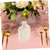 iplusmile 4pcs Decorative Holy Water Bottles Cross Pattern Vials for