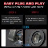 AQJ For Toyota Prius 2010-2015 Front 6500K LED Headlights Bulbs