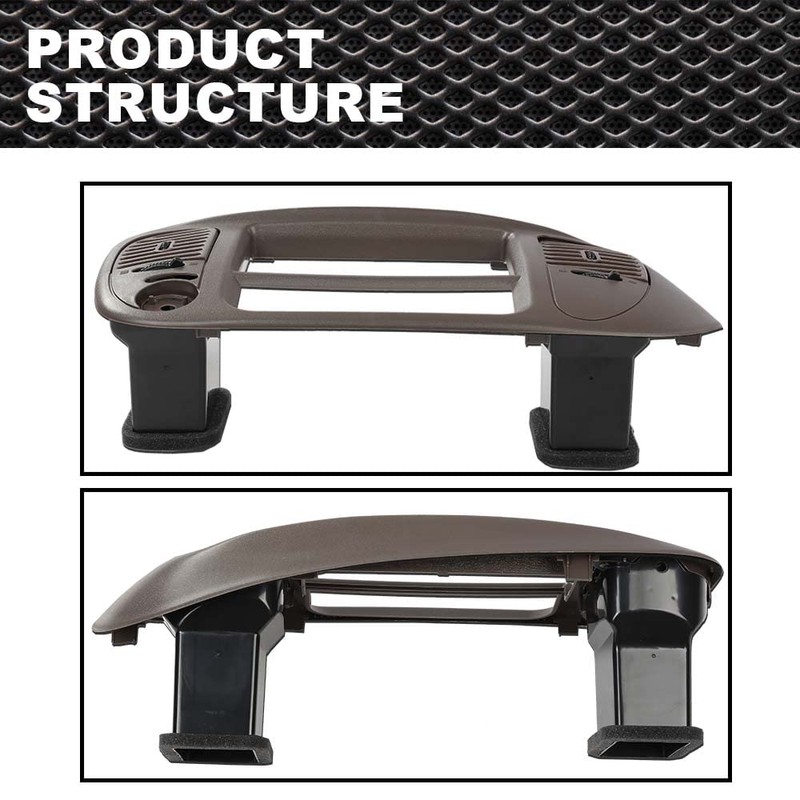 ANDPLAY Center Dash Panel Bezel Compatible with 2000-2003 Ford F150/2000