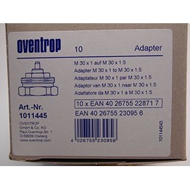 Oventrop Adapter M30X1 to m30x1,5, 1011445, Pack of 10