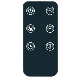 Replacement Remote Control Applicable for Mainstays Electric Fireplace Heater WFP-22C