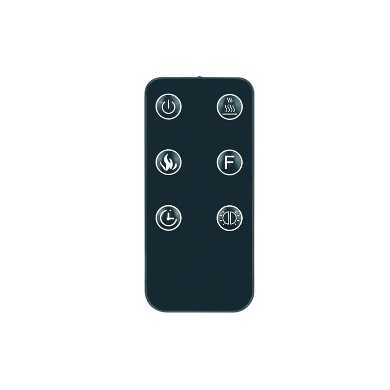 Replacement Remote Control Applicable for Mainstays Electric Fireplace Heater WFP-22C