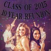 Happy 10th Anniversary Banner, Class of 2015 10 Years Later,