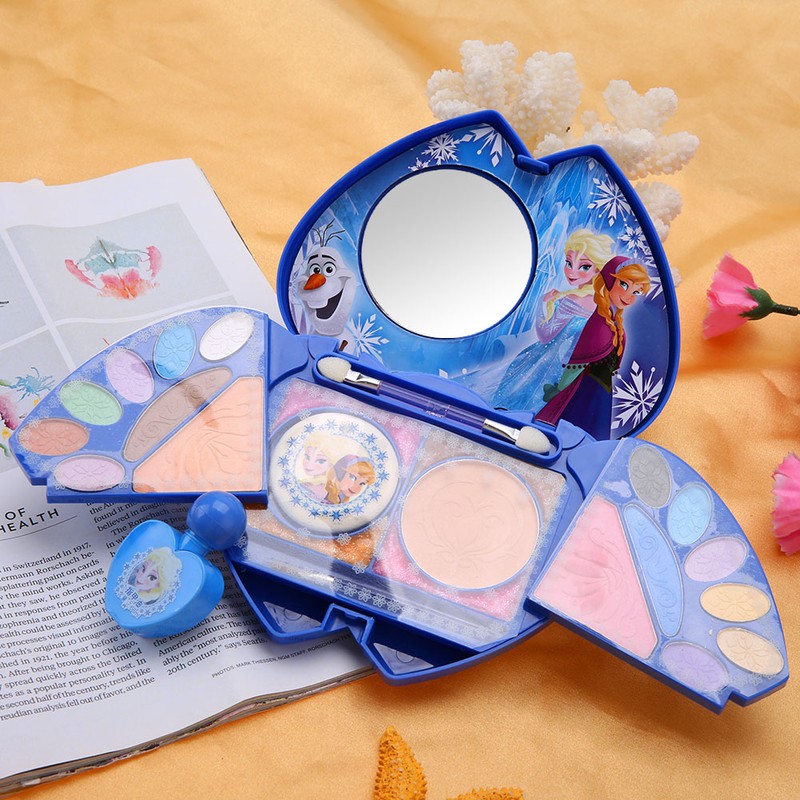 Toddler Cosmetics Toy Children Makeup Box Girls Pretend Play Cosmetics