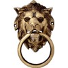Brass Lion Mouth Door Knocker