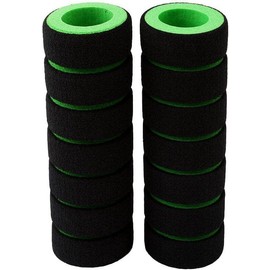 1 Pair Black for Bicycle Handlebar Grip for Bicycle Motorcycle Foam Sponge Handle Grip Cover,Green Popular Handlebars, Headsets and Stems