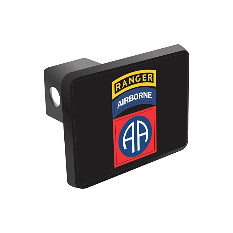 U.S. Army 82nd Airborne with Ranger Tab Hitch Cover