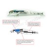 Power Cast Bass Exciter Crankbait, Suspended Model, 25g, 12.5cm Bait,