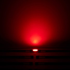 Chanzon 100 pcs 2835 Red SMD LED Diode Lights (Surface Mount Chip 2.8mm x 3.5mm DC 2V 30mA 0.1W) Super Bright Lighting Bulb Lamps Electronics Components Light Emitting Diodes