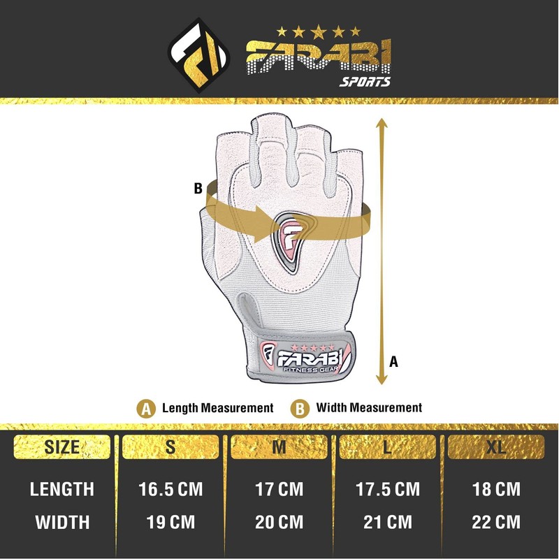 Farabi Weight Lifting Gloves weight training gloves Gym fitness workout