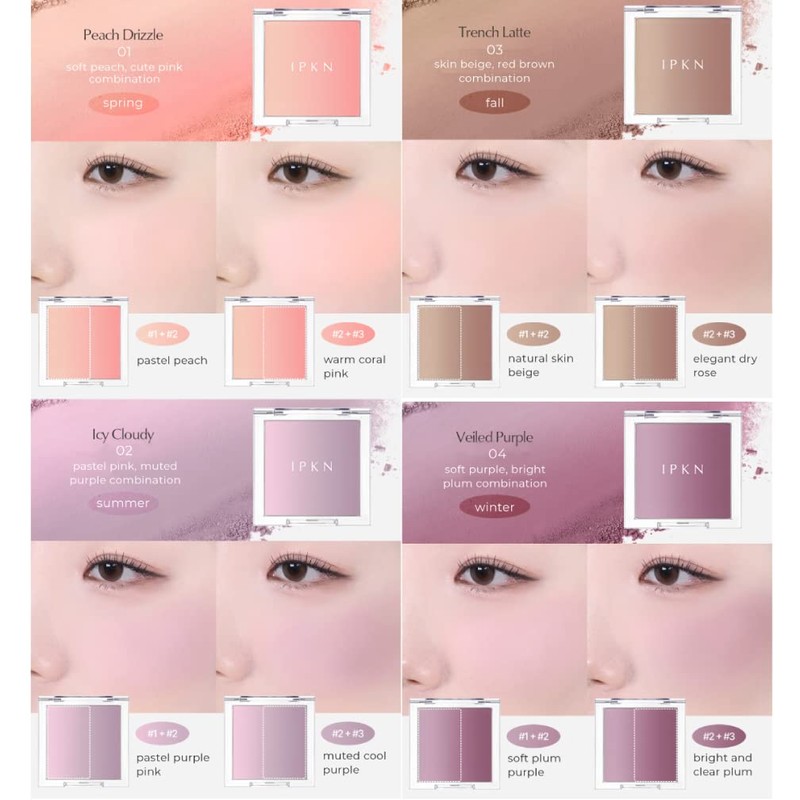 IPKN Personal Mood Soft Layering Blush #02 Icy Cloudy |