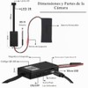 Mini Camara de Vigilancia WiFi Inalambrica DIY Flexor Vision Nocturna,