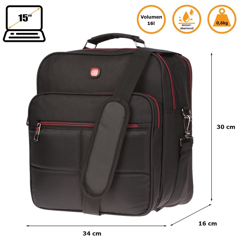 Christian Wippermann Flight Companion Bag Shoulder Bag Work Bag Men's