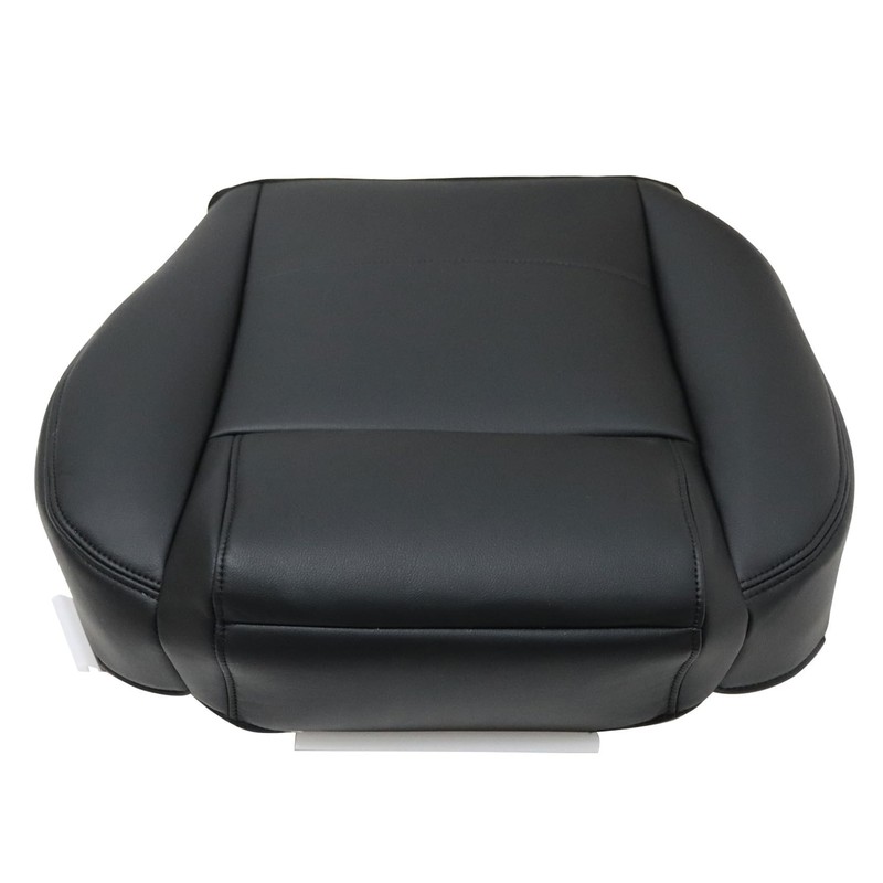 Priprilod Driver and Passenger Side Bottom Non-Perforated Replacement Leather Seat