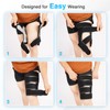 Feamero Plus Size Thigh Compression Wrap for Lymphedema & Swelling