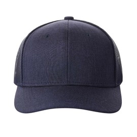 M, L, XL, XXL Snapback Trucker Hats Baseball Caps Adjustable Blank Mesh Back Ball Caps for Men Women Navy Blue XXL