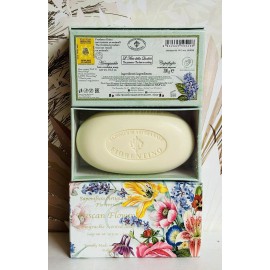Saponificio Artigianale Fiorentino 3-Pack Saponificio ~ Tuscan Flower Honeysuckle Scented Bar Soap 3 X 10.5 oz