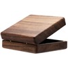 Walnut Wood Pocket Watch Box Portable Single Pocket Watch Display