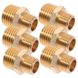 KONTONTY Plumbing Fittings Kit 6pcs Pex Connector Adapters Versatile Copper Hose Repair Parts