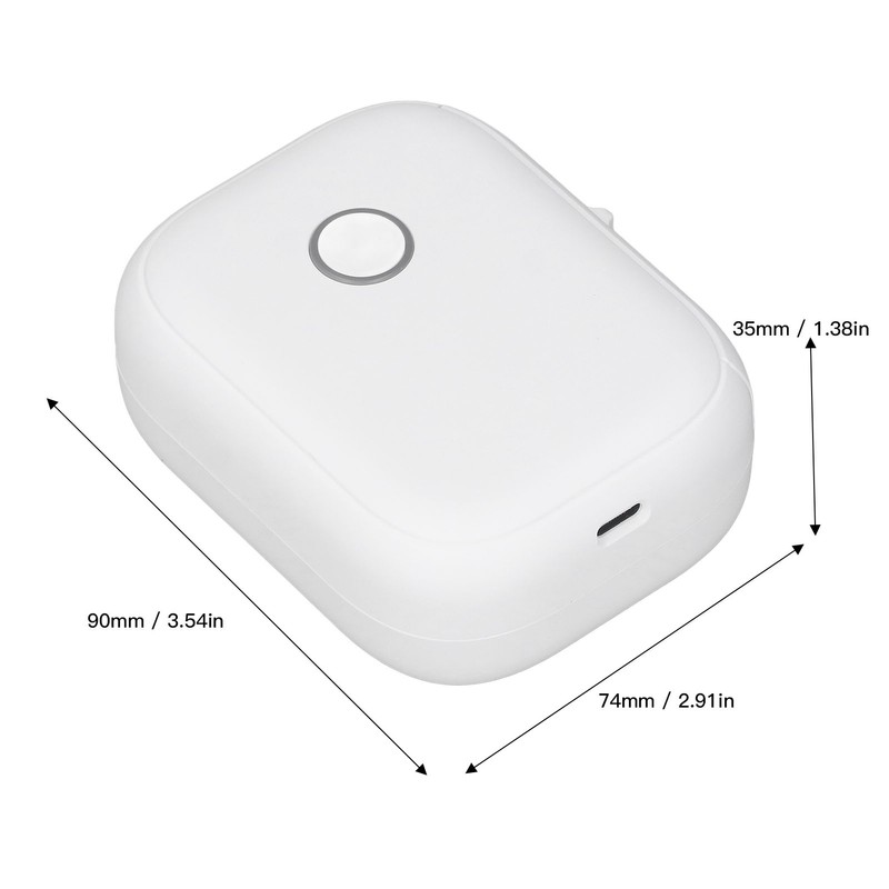 Mini Thermal Label Printer Bluetooth Maker Machine Portable Handheld for