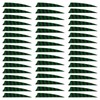sourcing map Arrow Vanes Arrow Fletching 4" Shield Shape Turkey