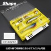 waku fimac Light Game Tackle Box Double-Sided Storage Divider Lure