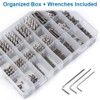 MMOBIEL Screws Set - 1080 Pieces M2 M3 M4 Stainless