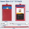 Teskyer ID Card Holder, Name Holder, Telescopic Reel, Pass Case,