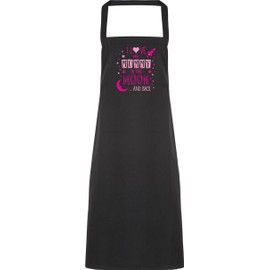 Hippowarehouse I Love My Mummy to the Moon and Back (Pink) Apron kitchen cooking painting DIY onesize adult