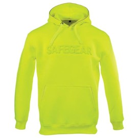 J. J. Keller & Associates, Inc. High Visibility Softshell Hoodie Fleece Lined, Neoprene Hoodie, Water Resistant, 2X-Large, SAFEGEAR