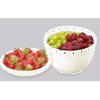 Easy Fruit Vegetable Salad Cutter Bowl, Fantes Multi-Function Kitchen Colander