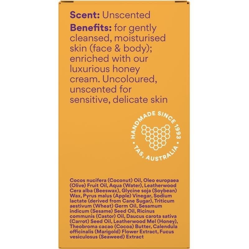 Beauty & the Bees Moisture Cream Real Soap Bar 120g