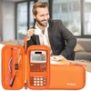 Aproca Orange Storage Hard Case Fit for Texas Instruments TI-30XIIS
