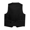 Gioberti Boy's 4 Button Formal Suit Vest, Black, Size 5
