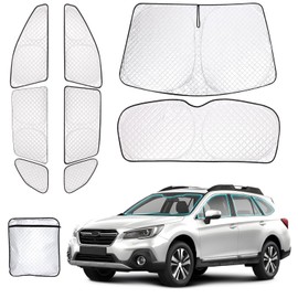 ZATOOTO Outback Car Window Shades 2020-2024, Sun Shade for Side Window Front & Rear Windshield and Triangular Window Shade Privacy UV Ray Sun Blocker Heat Insulation for Camp Nap Long Time Parking