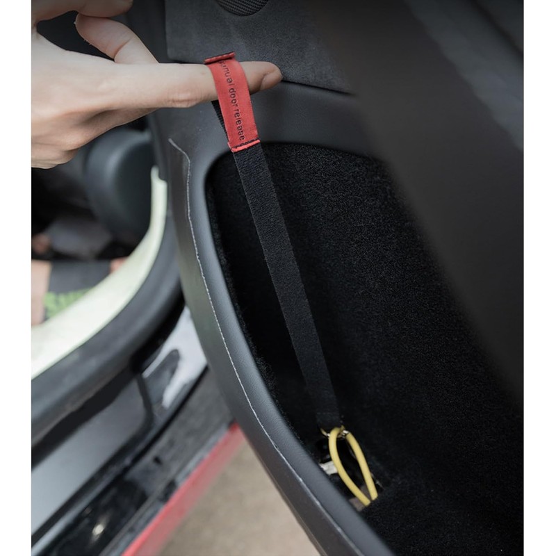 2Pcs Vehicle Door Emergencies Pull Cord Simple Operate Escape Pull