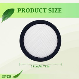 Asheyya 2 Pcs Filter Replacement for Vax Blade 4, Maintains Optimal Vacuum Performance