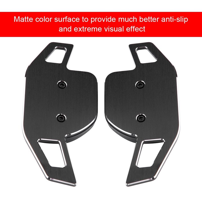 Keenso Car Steering Wheel Shift Paddles, 1 Pair Car Aluminium