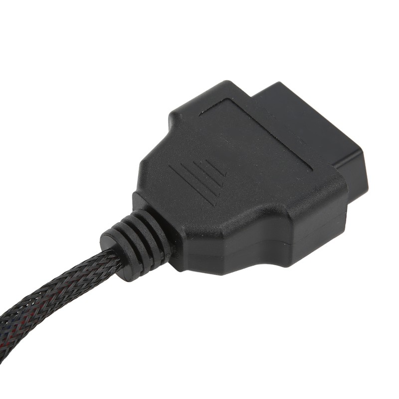 OBD2 Diagnostic Adapter 12V‑24V ABS Heat Resistant Wearproof Universal for
