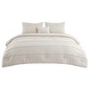 Bedsure Bedsure Queen Comforter Set - 4 Pieces Pinch Pleat