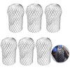 6Pcs Gutter Downspout Guards 3.5 Inch Aluminum Leaf Filter Strainer