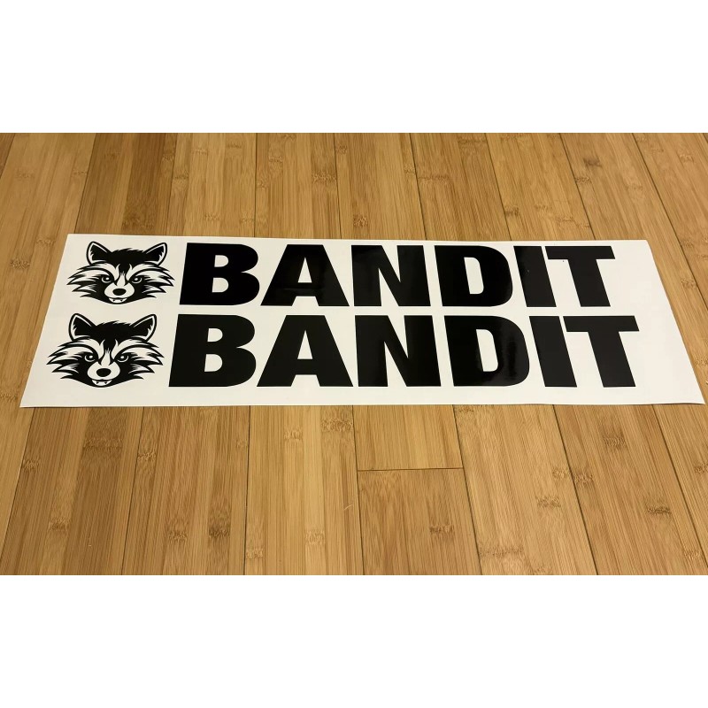 Brush Bandit Wood Chipper Decals 36” (Set Of 2) Aftermarket