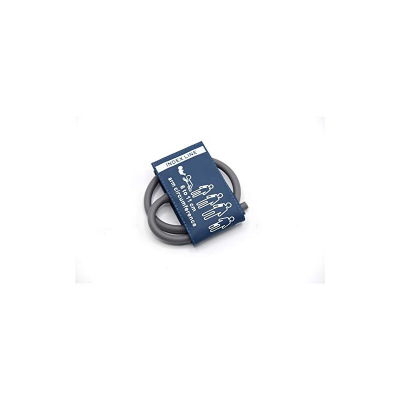 BRAZALETE DE UNA VIA REUSABLE NEONATAL 6-11 CMS CON CONECTOR