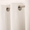 OHS Cream Eyelet Blackout Curtains for Bedroom Living Room, Woven