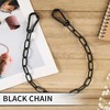 Bettinay 2 PCS 60 cm Metal Chain Lock, Gate Chains