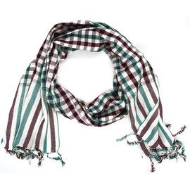 PANASIAM Krama, bordeaux turquoise, 165x65cm