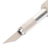 Craft Knife Set 6 Steel Blades Ergonomic Handle Hobby Knife