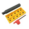 ASZLBYM 11PCS RCMT060204 MO R3 Round Carbide Inserts Milling Cutter